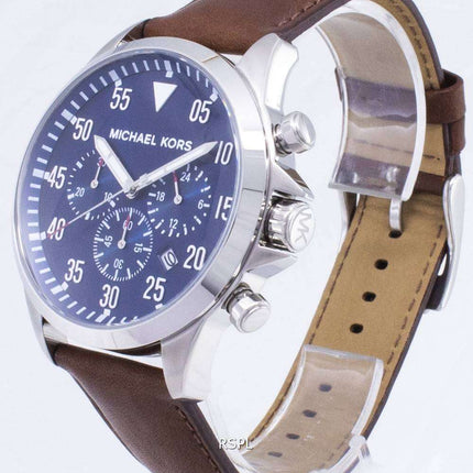 Michael Kors Gage Chronograph Blue Dial MK8362 Men's Watch