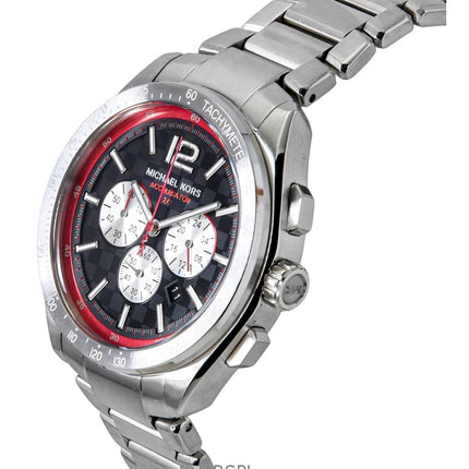 Michael Kors Oversized Accelerator 2.0 Chronograph Stainless Steel Black Dial Quartz MK9176 Men's Watch
