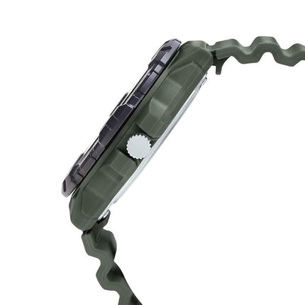 Casio Analog Army Green Resin Band Quartz MRW-210H-3A MRW210H-3 100M Mens Watch