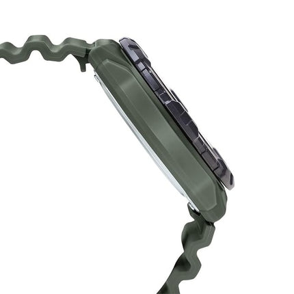 Casio Analog Army Green Resin Band Quartz MRW-210H-3A MRW210H-3 100M Mens Watch