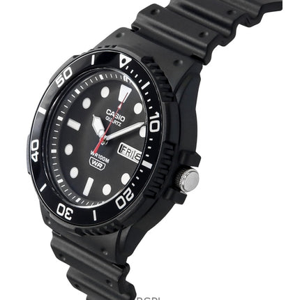 Casio Standard Analog Resin Strap Black Dial Quartz MRW-230H-1E1V 100M Men's Watch