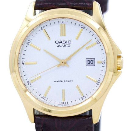Casio Quartz Analog White Dial Gold Tone MTP-1183Q-7ADF MTP1183Q-7ADF Men's Watch