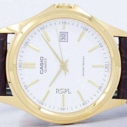 Casio Quartz Analog White Dial Gold Tone MTP-1183Q-7ADF MTP1183Q-7ADF Men's Watch