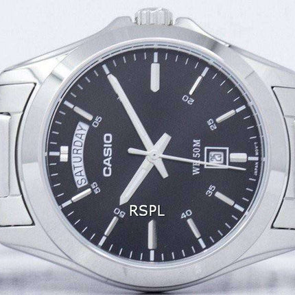Casio Quartz MTP-1370D-1A1V MTP1370D-1A1V Men's Watch