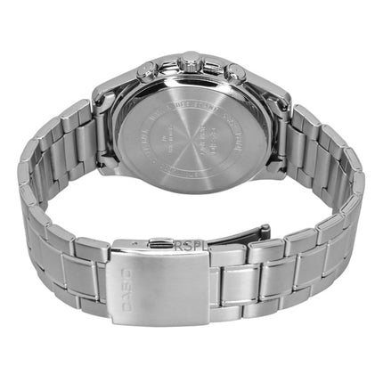 Casio Enticer Analog Stainless Steel Silver Dial Quartz MTP-1375D-7A2V Men's Watch