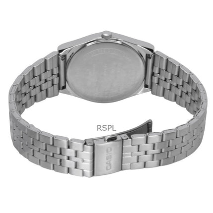 Casio Standard Analog Stainless Steel Green Dial Quartz MTP-B145D-3AV Unisex Watch