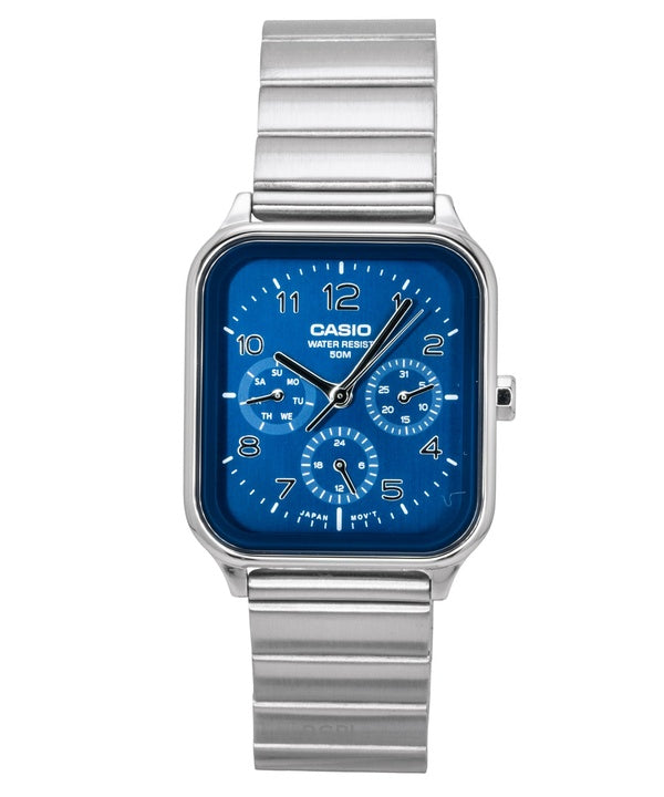 Casio Standard Analog Stainless Steel Blue Dial Quartz MTP-M306D-2AV Men's Watch