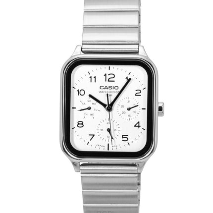 Casio Standard Analog Stainless Steel White Dial Quartz MTP-M306D-7AV Men's Watch