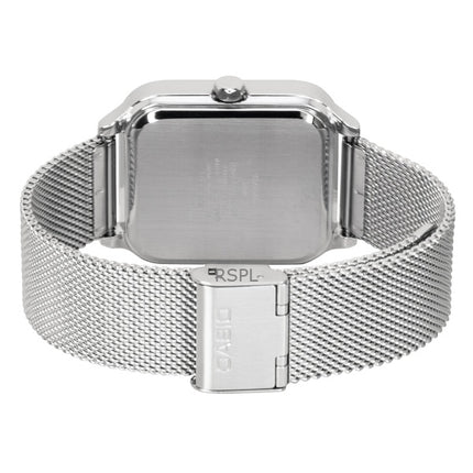 Casio Standard Analog Stainless Steel Black Dial Quartz MTP-M306M-1AV Men's Watch