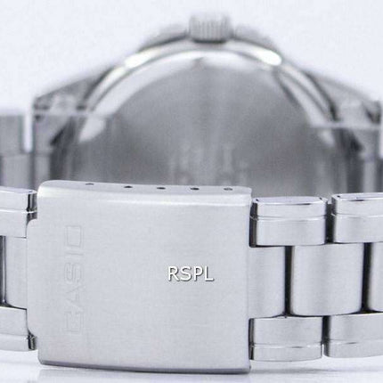 Casio Quartz Analog Black Dial Stainless Steel MTP-1215A-1A2DF MTP-1215A-1A2 Men's Watch