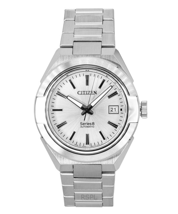 Citizen Series 8 Stainless Steel Silver Dial Automatic NA1000-88A 100M Men's Watch