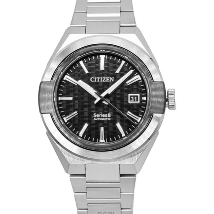 Citizen Series 8 870 Stainless Steel Black Dial Automatic NA1036-56E 100M Men's Watch