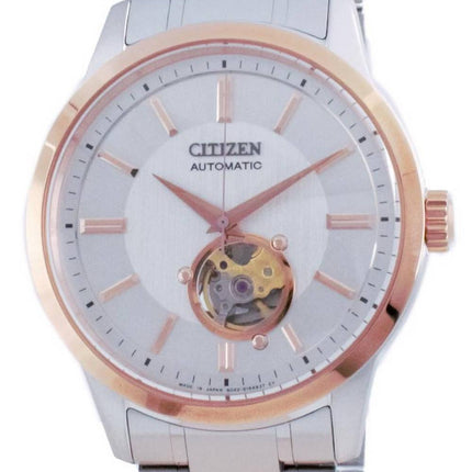 Citizen Mechanical Open Heart Stainless Steel NB4024-95A 100M Mens Watch