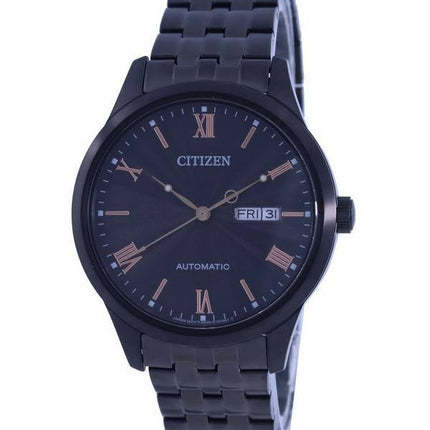 Citizen Black Dial Stainless Steel Automatic NH7505-84E Men's Watch