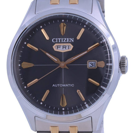 Citizen C7 Black Dial Stainless Steel Automatic NH8394-70H Mens Watch