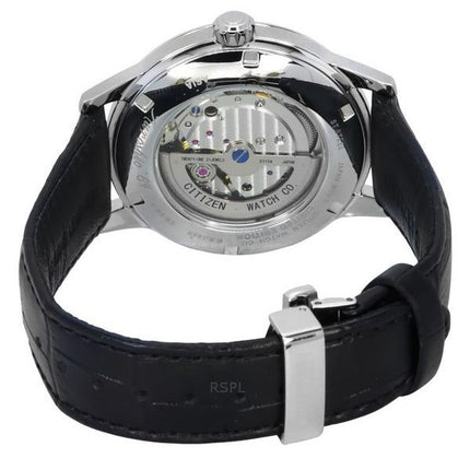 Citizen Kuroshio 64 Series Limited Edition Leather Strap Cream Dial Automatic NK0001-17X Men's Watch
