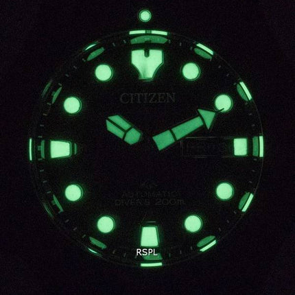 Citizen Promaster Marine Divers Stainless Steel Automatic NY0145-86E 200M Mens Watch