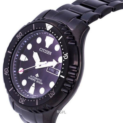 Citizen Promaster Marine Divers Stainless Steel Automatic NY0145-86E 200M Mens Watch