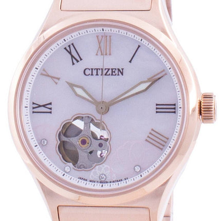 Citizen Automatic Open Heart PC1007-81D 100M Women's Watch