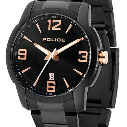 Police Business Reign Stainless Steel Quartz PL15292JS-02M Mens Watch