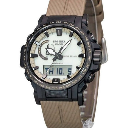 Casio Protrek Climber Line Bio Based Resin Strap Full Luminous Dial Solar PRW-61LD-5 100M Men's Watch
