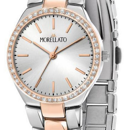 Morellato Stile Silver Dial Two Tone Stainless Steel Quartz R0153157504 Womens Watch