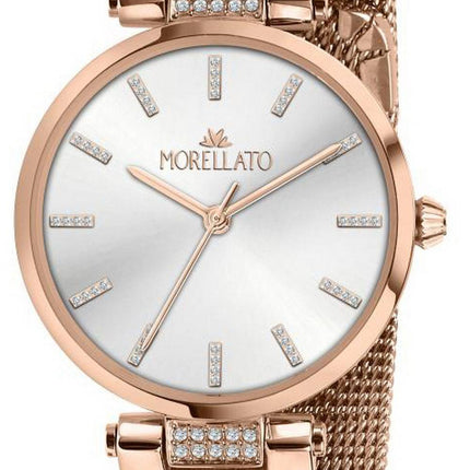 Morellato Shine Rose Gold Tone Stainless Steel Quartz R0153162504 Womens Watch