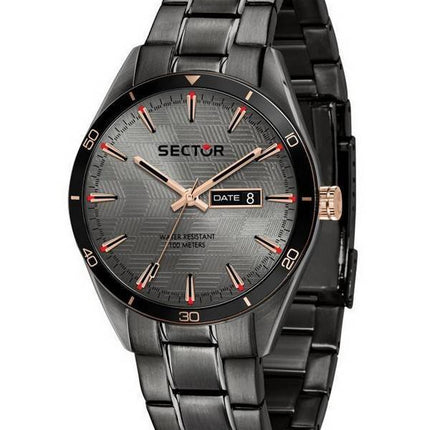 Sector 770 Sunray Gun Dial Stainless Steel Quartz R3253516001 100M Men's Watch