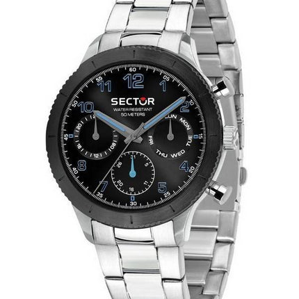 Sector 270 Black Dial Stainless Steel Quartz R3253578011 Men's Watch