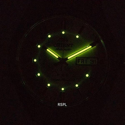 Orient Tri Star Deneb Gold Tone Dial Automatic RA-AB0E09G19A Mens Watch