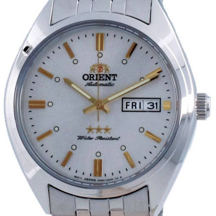 Orient 3 Star White Dial Automatic RA-AB0E10S19B 100M Men's Watch