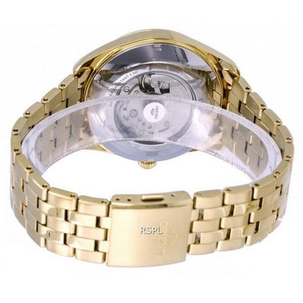 Orient Contemporary Multi Year Calendar Gold Tone Dial Automatic RA-BA0001G10B Mens Watch