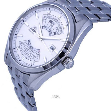 Orient Contemporary Multi Year Calendar White Dial Mechanical RA-BA0004S00C Mens Watch
