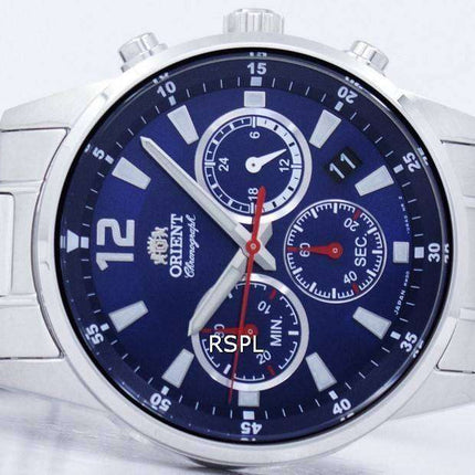 Orient Sports Chronograph Quartz Japan Made RA-KV0002L00C Men's Watch