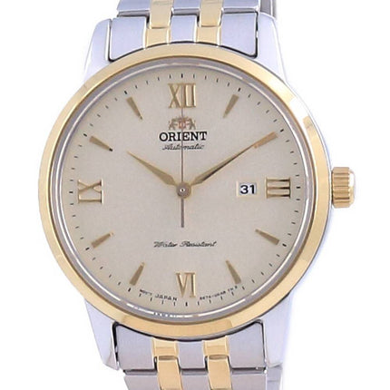 Orient Contemporary Champagne Dial Two Tone Stainless Steel Automatic RA-NR2001G10B Women's Watch