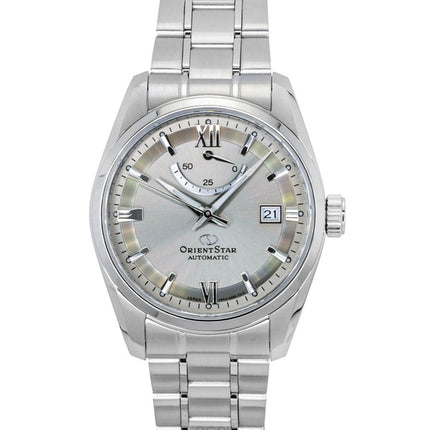 Orient Star Contemporary Stainless Steel Grey Dial Automatic RE-AU0110N 100M Men's Watch