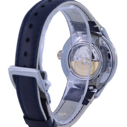 Orient Star Open Heart Grey Dial Leather Automatic RE-ND0011N00B Womens Watch