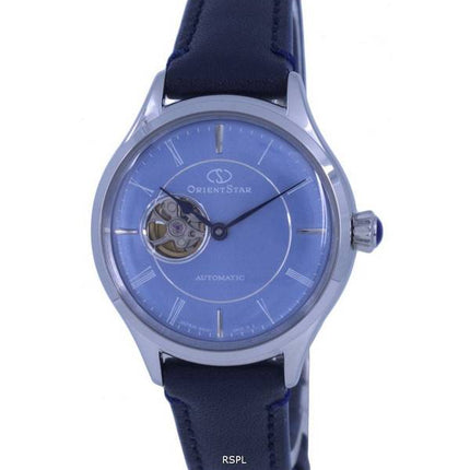Orient Star Open Heart Analog Blue Dial Automatic RE-ND0012L00B Womens Watch