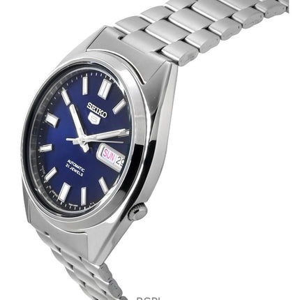 Refurbished Seiko 5 Blue Dial Automatic 21 Jewels SNXS77J1 Men's Watch