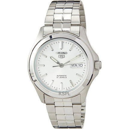 Refurbished Seiko 5 Silver Dial Automatic 21 Jewels SNKK87K1 Men's Watch