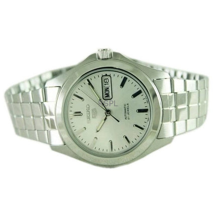 Refurbished Seiko 5 Silver Dial Automatic 21 Jewels SNKK87K1 Men's Watch