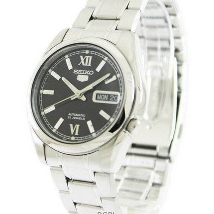 Refurbished Seiko 5 Black Dial Automatic 21 Jewels SNKL55K1 Men's Watch