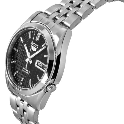 Refurbished Seiko 5 Black Dial Automatic 21 Jewels SNK361K1 Men's Watch