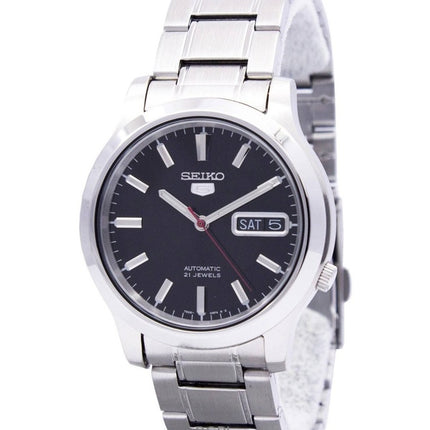 Refurbished Seiko Black Dial Automatic SNK795K1 Men's Watch