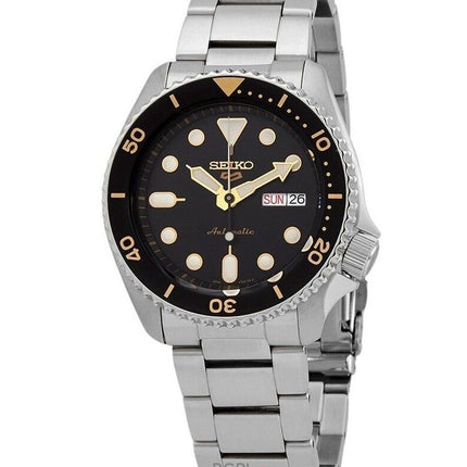 Refurbished Seiko 5 Sports Black Dial Automatic SRPD57K1 100M Men's Watch