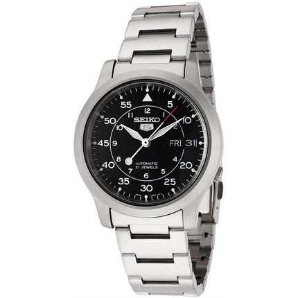 Refurbished Seiko 5 Black Dial Automatic 21 Jewel SNK809K1 Men's Watch