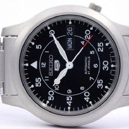 Refurbished Seiko 5 Black Dial Automatic 21 Jewel SNK809K1 Men's Watch
