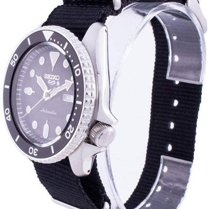 Refurbished Seiko 5 Sports Black Dial Automatic SRPD55K3 100M Men's Watch