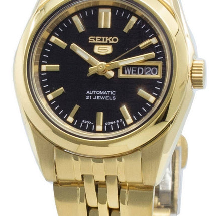 Refurbished Seiko 5 Black Dial Automatic SYMA40K1 Women's Watch
