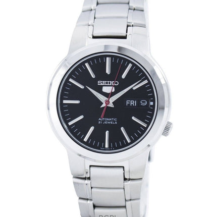 Refurbished Seiko 5 Black Dial Automatic 21 Jewels SNKA07K1 Men's Watch